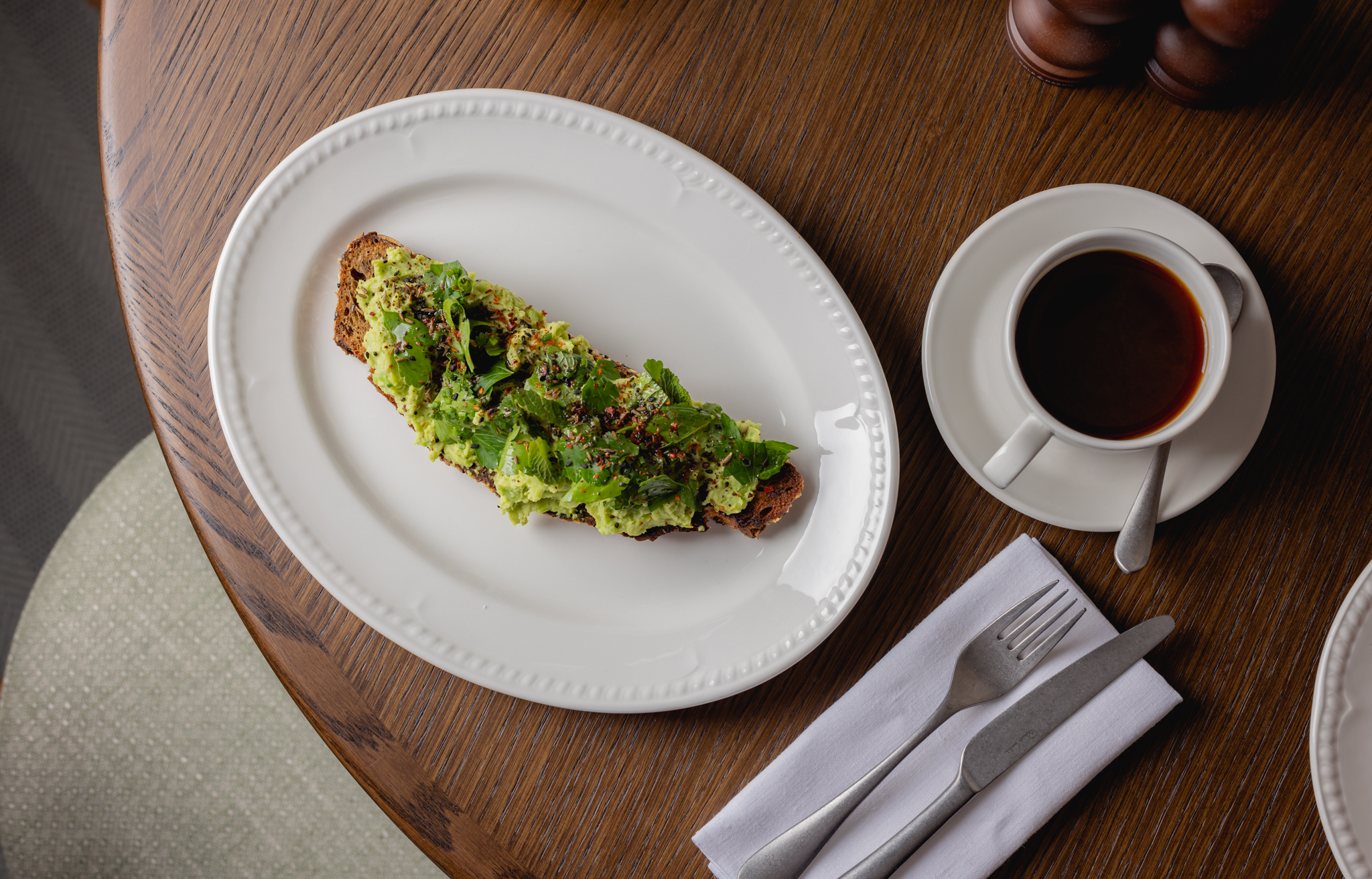 Not Avocado on Toast at Nessa Soho