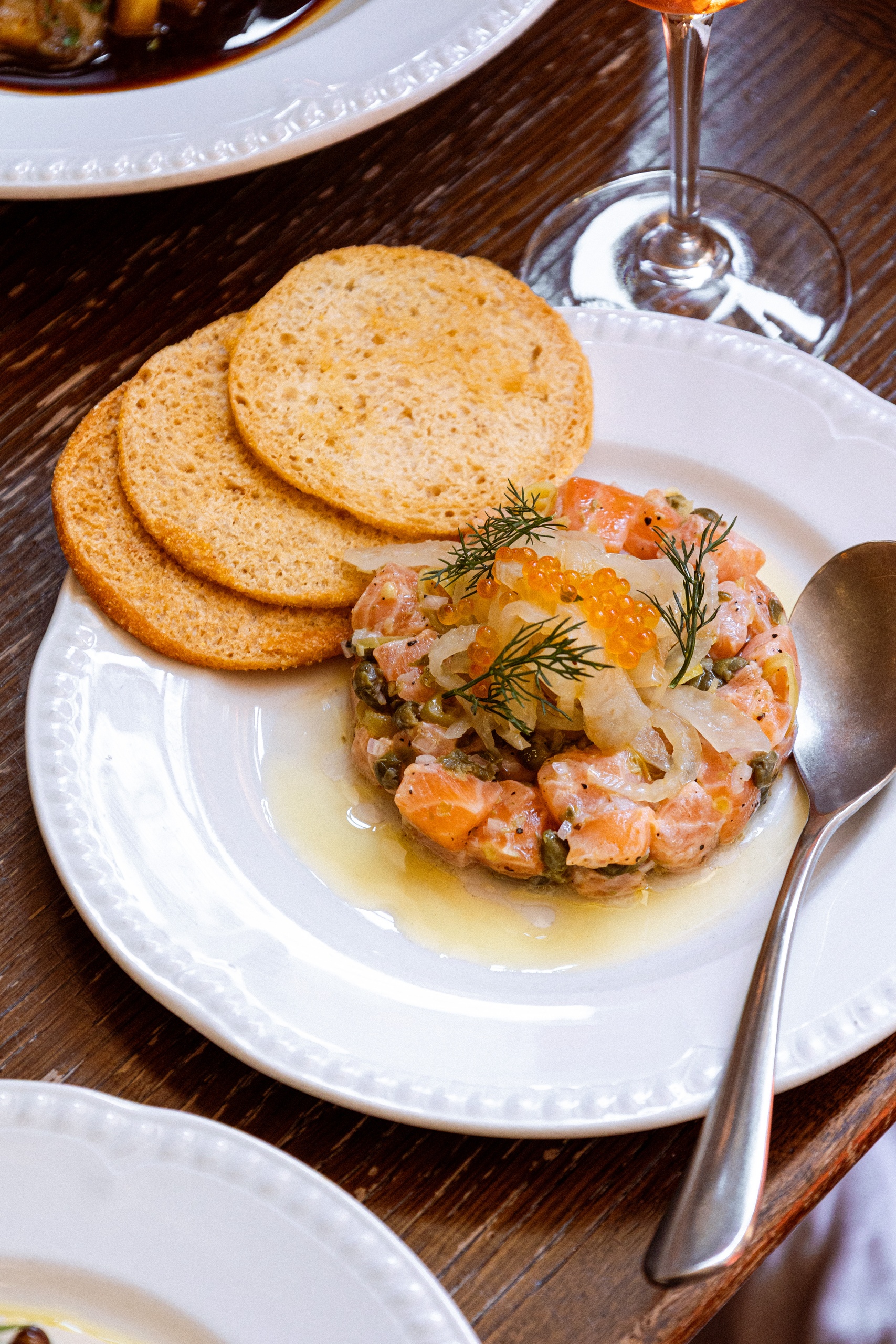 Unique lunch dish in Soho, London