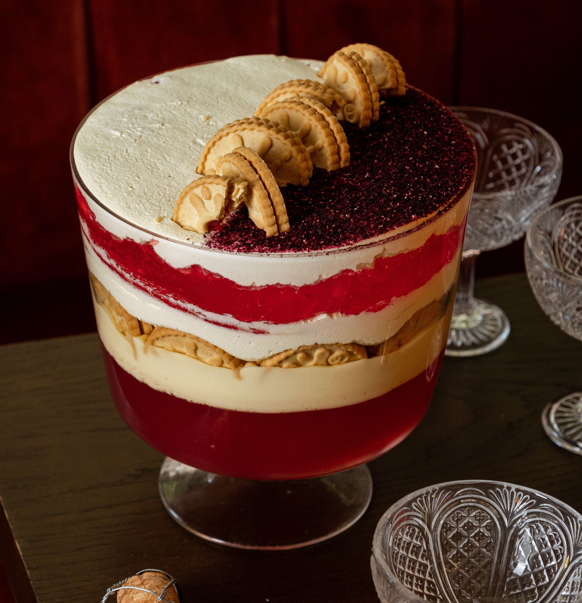 Desert at Nessa Soho for Christmas