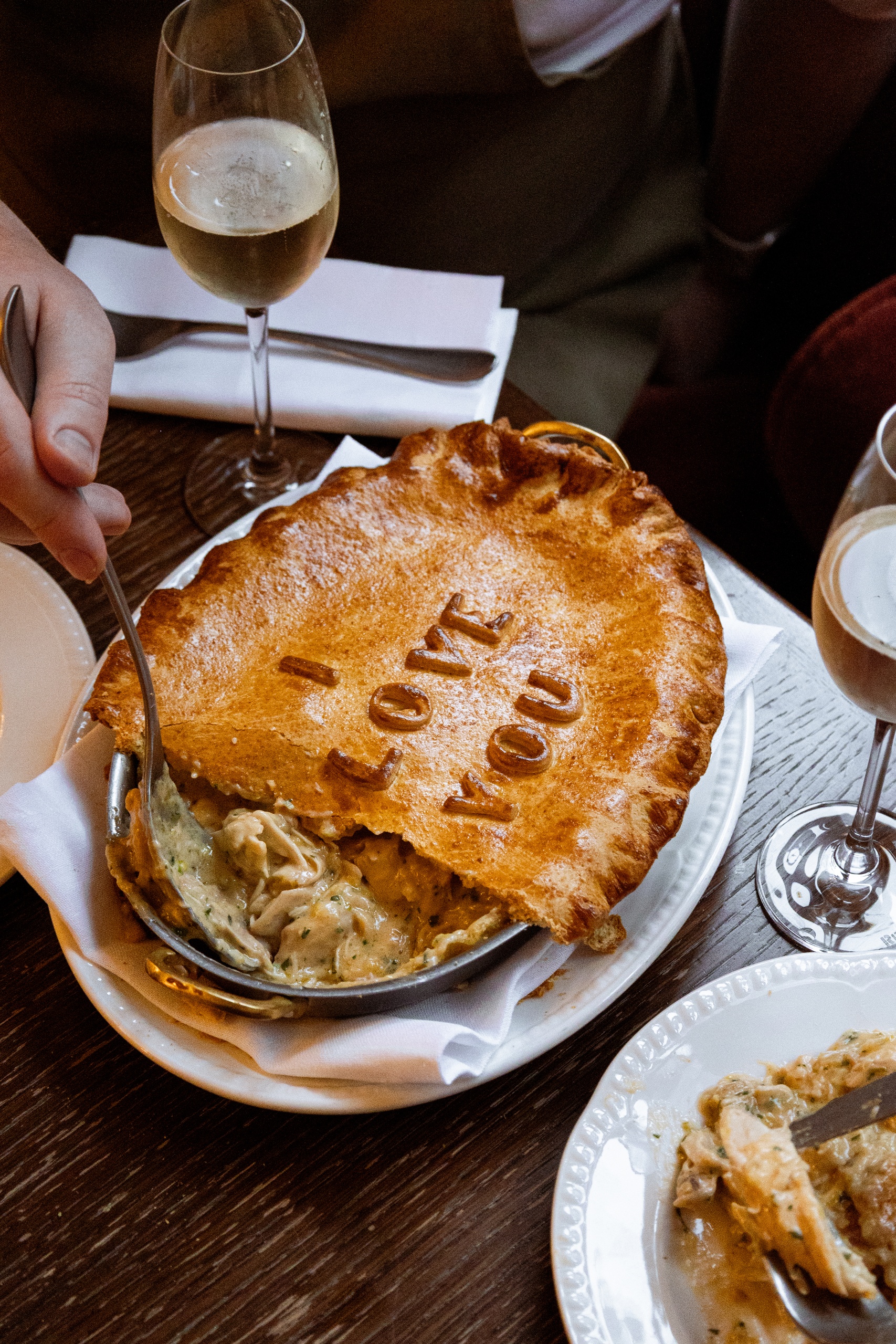 Valentine's Pie for sharing Feb 2026