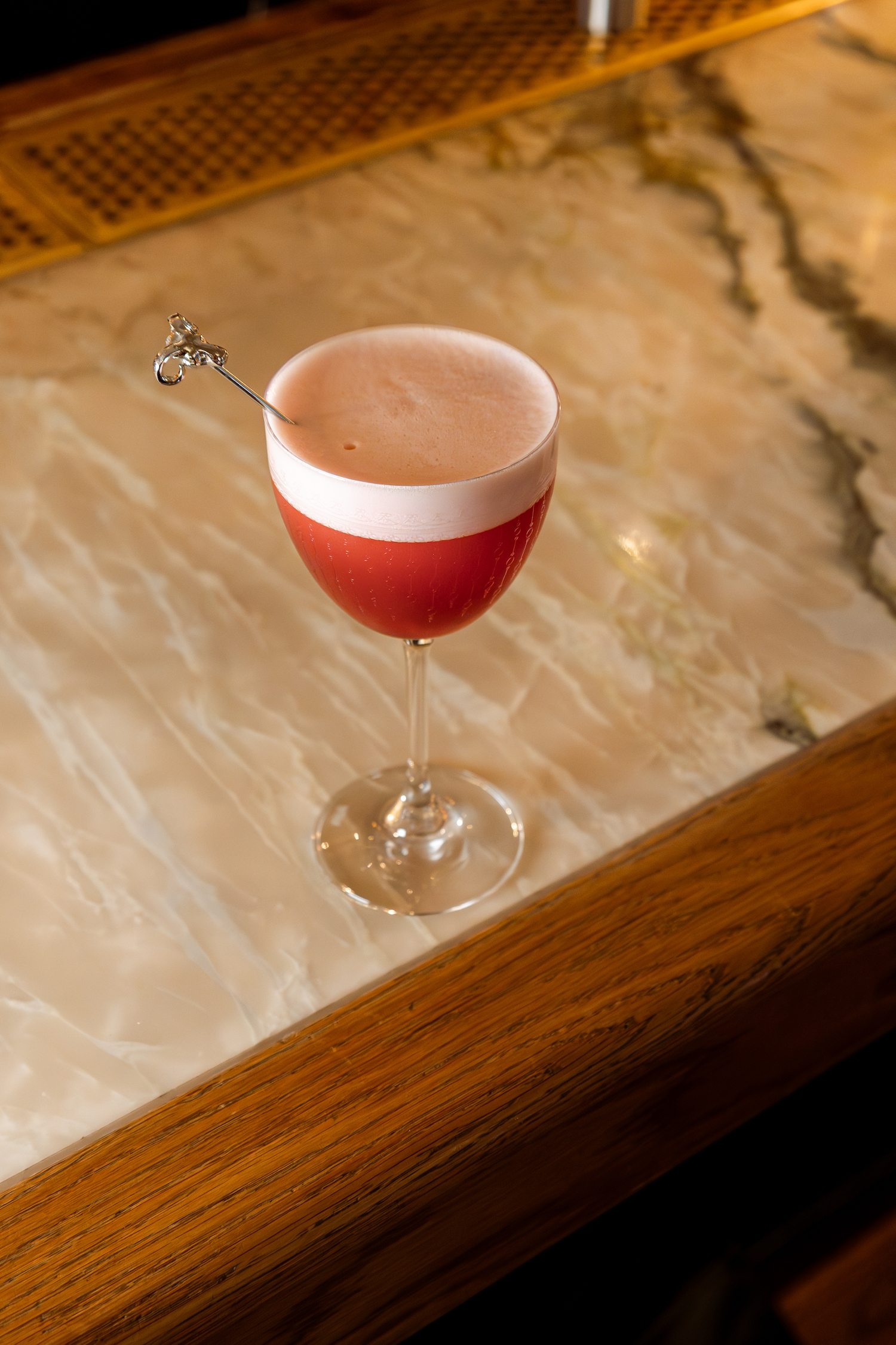 Cocktails at supper club